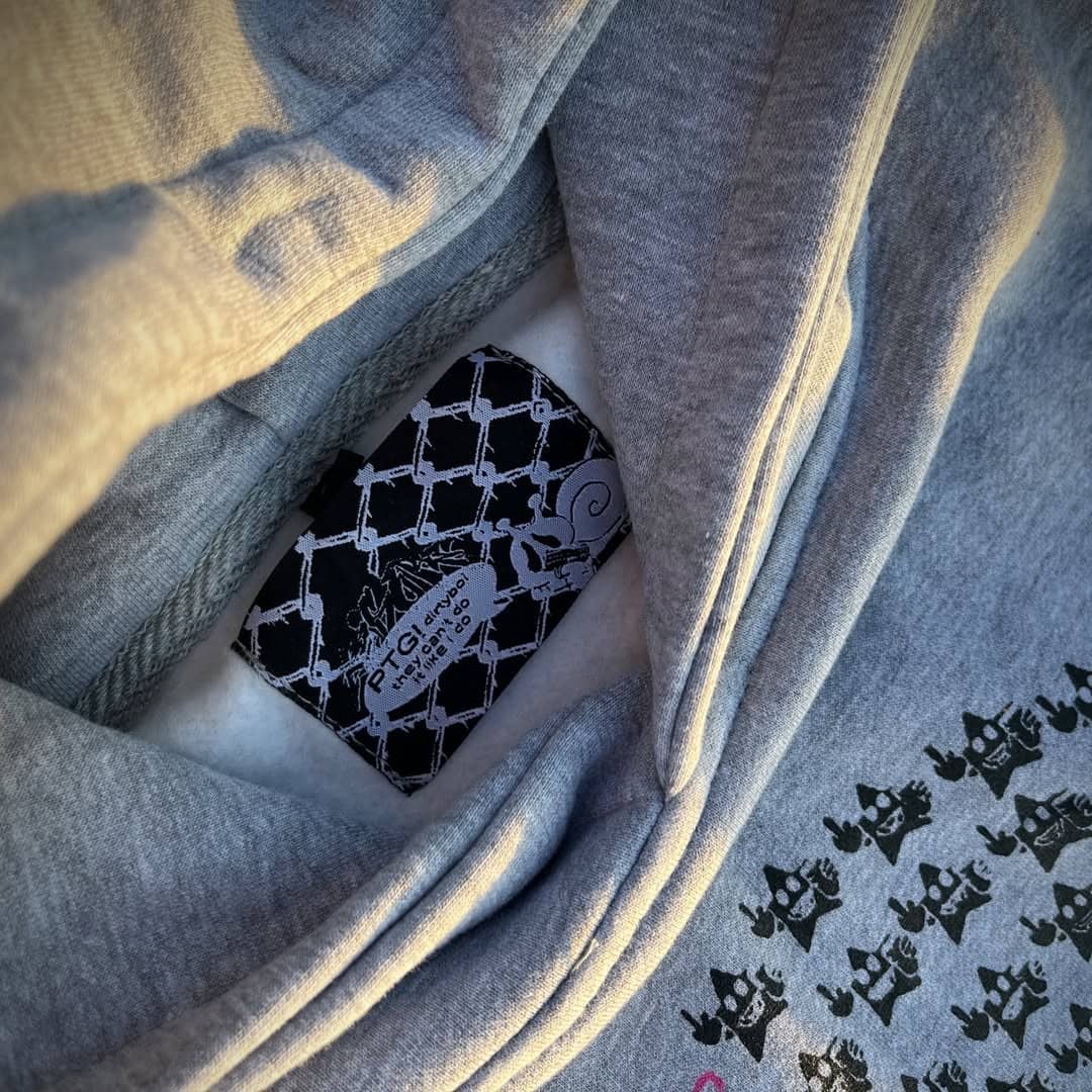 PTG! $kull Hoodie inner label