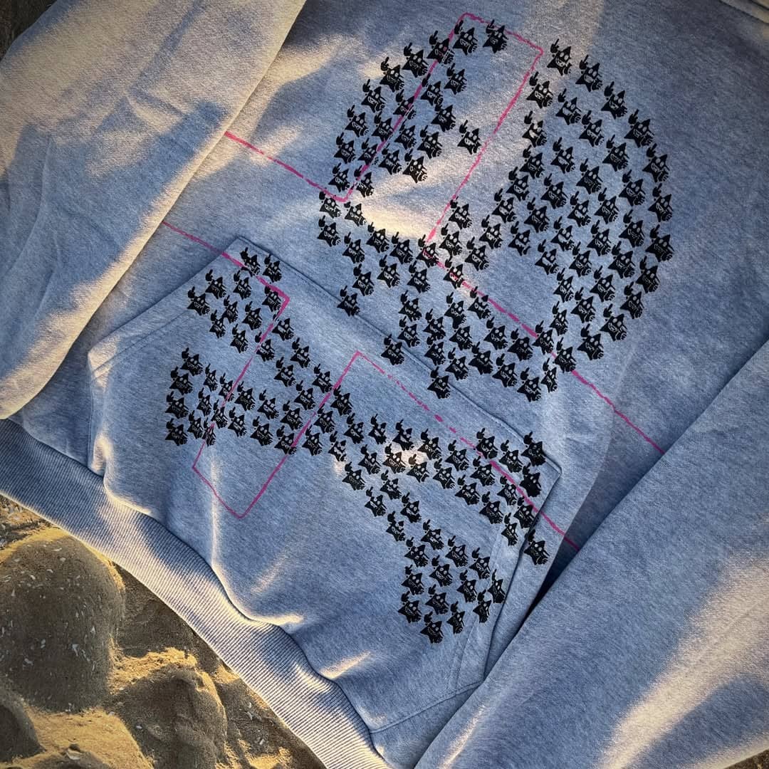 PTG! $kull Hoodie skull embroidery