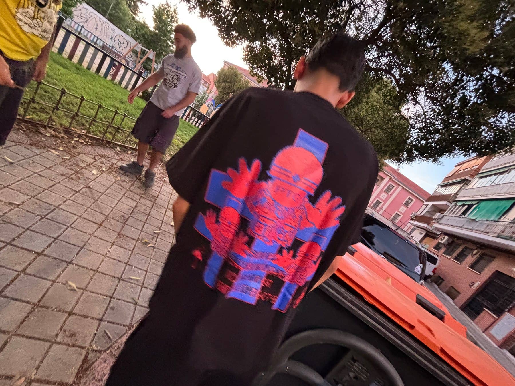 I Thought You Were In Rehab Tee worn, back