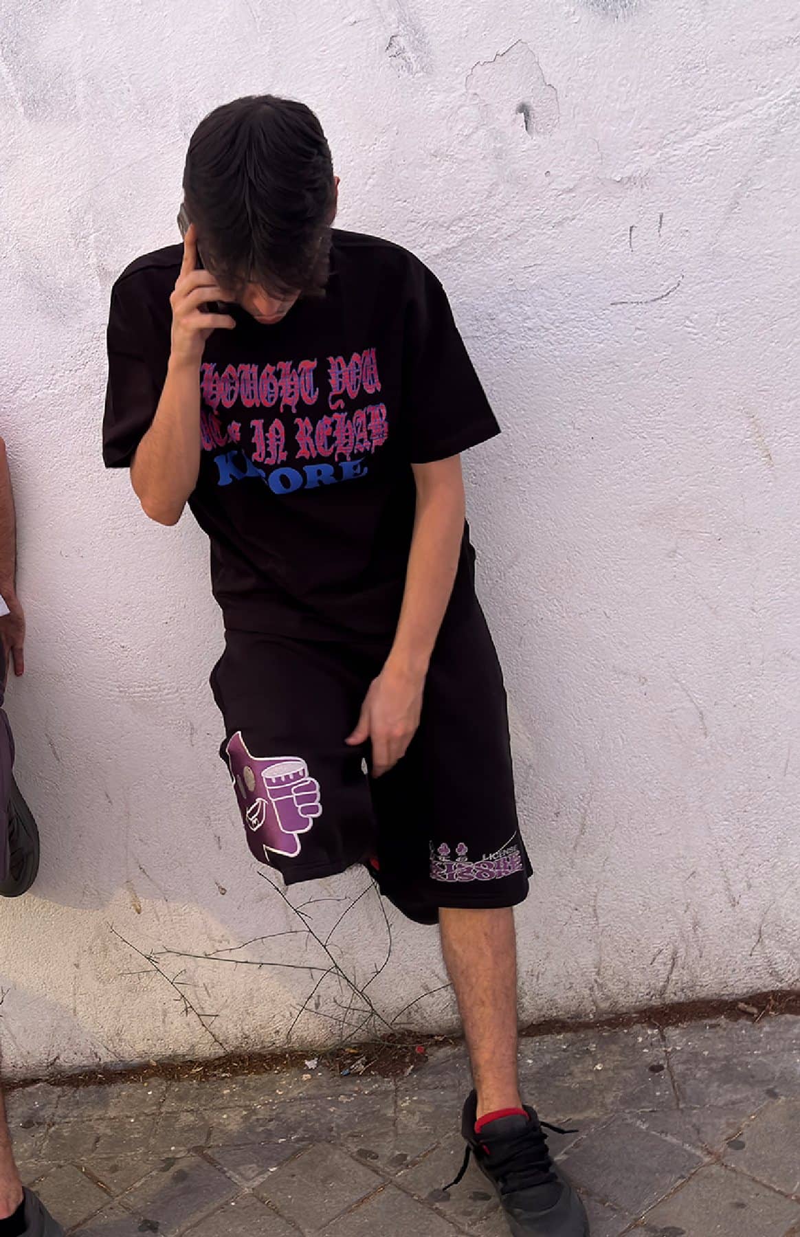 I Thought You Were In Rehab Tee worn