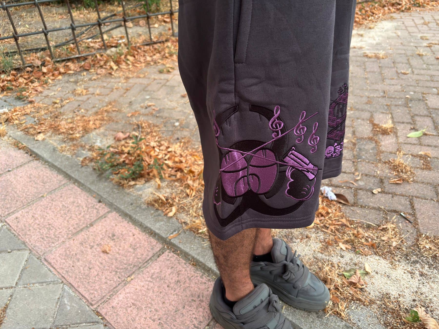Shorts worn